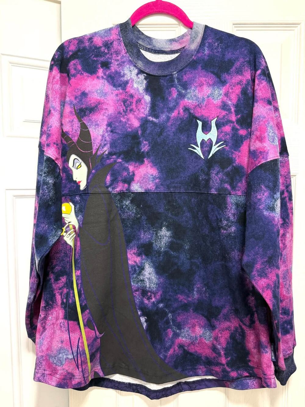 Disney Parks Maleficent Villains Tie Dye Spirit Jersey Adult M New NWT 2021